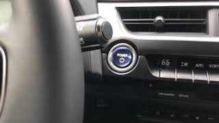 2020 Lexus UX HOW TO Activate your emergency parking brake and make it an automatic feature [upl. by Baal]