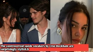 The controversial suede sneakers by Cruz Beckham are surprisingly stylish [upl. by Jelene]