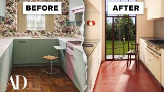 3 Interior Designers Transform The Same Dated 60s Kitchen  Space Savers  Architectural Digest [upl. by Louie]