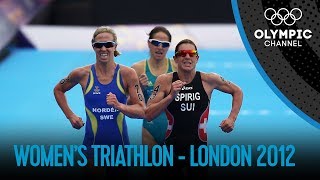 Triathlon  Women  London 2012 Olympic Games [upl. by Ozen]