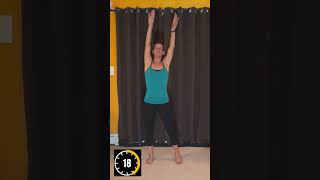 Burning Arm Workout with No Weights Just 10 Minutes with Arms Up and Moving [upl. by Morell]