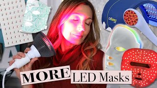 The BEST AntiAging LED Light Masks Part 2  Omnilux Celluma Joov Project E Beauty [upl. by Kamin]