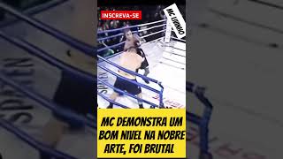 Mc Livinho vs Fê Alves nlNocaute Brutal boxe boxebrasil nocaute mclivinho fightmusicshow mma [upl. by Moina]