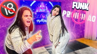 FUI OUVIR FUNK PROIBIDÃO🔞E MINHA MÃE SURTOU😱 [upl. by Bullen]