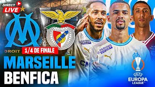 🔵⚪MARSEILLE  BENFICA 🔥 LOM CEST FOU  14 FINALE EUROPA LEAGUE [upl. by Noscire]