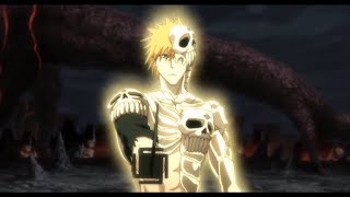 Hell Guards kneel to Ichigo Ichigo Kushanada form Ichigo VS Kokuto bleach anime hollow hell [upl. by Bluh250]