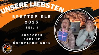 Unsere Lieblinge 2023  Top 3 Brettspiele in Kategorien Teil 1 [upl. by Rona]