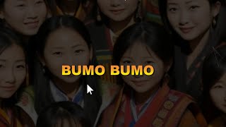 BUMO BUMO Vocal Off  Bhutanese Karaoke [upl. by Ardnossac]