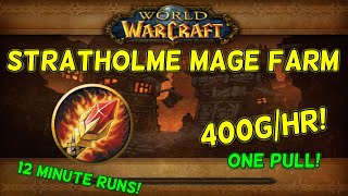 TBC CLASSIC STRAT MAGE GOLD FARM 400GHR [upl. by Nolita974]