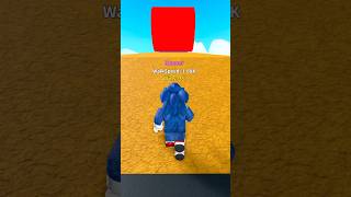 sonic is faster than the lava ball roblox shorts trending [upl. by Ekle]