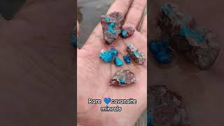 💙 Today I found cavansite minralsgemstones geology india viralvideo youtubeshorts trending [upl. by Savil]