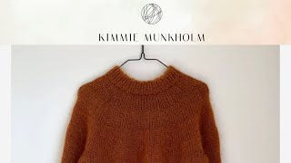 PetiteKnit Novice sweater Tage masker fra til ærmer [upl. by Eilrahs]