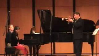 Ewazen Trumpet Sonata 3rd movement [upl. by Helge687]