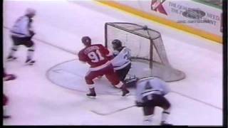 Sergei Fedorov Overtime Goal Game 6 1992  Minnesota [upl. by Acinoev]