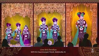 BAPS Shri Swaminarayan Mandir  Robbinsville NJ  Live Sandhya Arti [upl. by Alayne431]