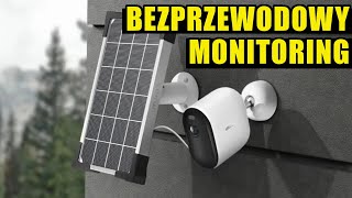 Monitoring bez kabli  Imilab EC4  bezprzewodowa kamera WiFi zasilana słońcem [upl. by Letsirhc]