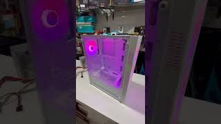 Zebronics Slayer gaming Cabinet zebronicsgaming shortsvideo pcbuild rgblights [upl. by Arodoeht]