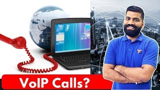 How VoIP Works Free Calls with Internet Internet Telephone [upl. by Tedi]