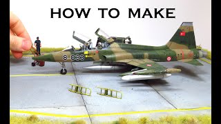 How To Make Concrete Airfield Base  Display Base Tutorial [upl. by Ylevol165]