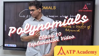 Polynomials  Class 10 Maths  Explanation Video  CBSE [upl. by Richelle]