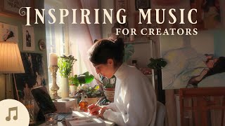 Peaceful amp Inspiring Ambient Music to draw relax amp study to 🎻✨ 1h Playlist [upl. by Enilhtak888]