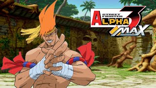 Street Fighter Alpha 3 Max PSP  Adon Gameplay Expert Mode [upl. by Ymmot392]