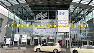 2024 Munich mineral show short report 24th26th Oct 2024 [upl. by Anattar]