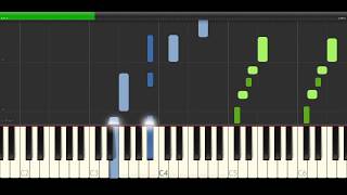 Chopin Revolutionary Etude EASY Piano Facil Midi tutorial Sheet app Karaoke [upl. by Damian]