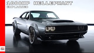 Dodge Charger With 1000HP Hellephant 426 Supercharged Crate HEMI Engine [upl. by Atwood]