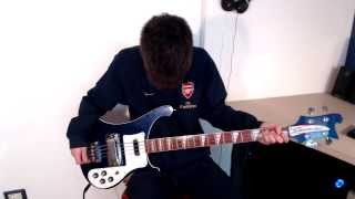 Metallica  Fade to Black Bass Cover Rickenbacker 4003 [upl. by Dygall579]