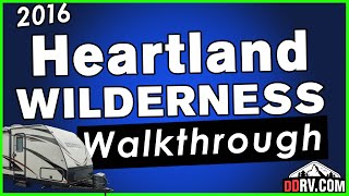 2016 Heartland Wilderness 2175RB  DDRVcom [upl. by Henri]