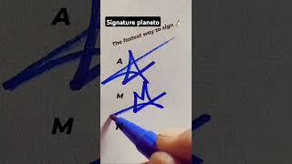 The fastest way to signcalligraphicalphabets stylish sign [upl. by Wohlert]