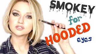 Smokey Makeup for Hooded Eyes [upl. by Safir]