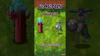 3 Levels Cactus Vs Zombies Iron Balloons pvzfusion pvz plantsvszombies pvzmemes [upl. by Anesuza]