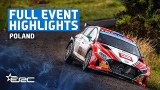 Full Event Highlights  ERC Rally Silesia 2024 [upl. by Chastain]