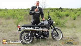 Triumph Scrambler teszt  Onroadhu [upl. by Naginarb]