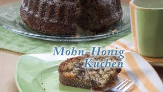 Mohn Honig Kuchen [upl. by Nylesoj]