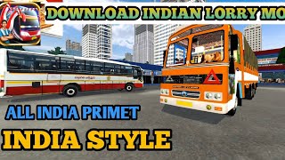 Lorry Mod for Bussid The Ultimate India Truck Experience [upl. by Airdni]