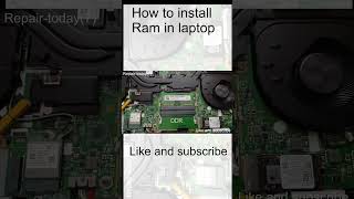 How to install Ram in laptop [upl. by Pratte]