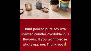 Customized scented candles as return gift trending shortvideos viralvideo [upl. by Avlasor835]