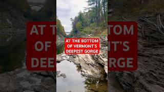 Quechee Gorge  Vermont vermonttravel hikinglife shorts [upl. by Steere]