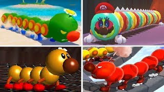 Evolution of  Wiggler in Super Mario Games [upl. by Ahseret45]