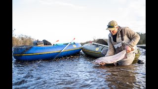 Steelhead Fishing From the Water Master Kodiak and Bruin [upl. by Rednazxela]