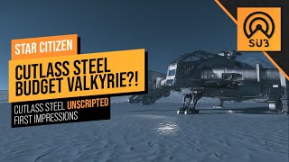 Drake Cutlass Steel  A Star Citizen Reacts  Alpha 316 [upl. by Christis]