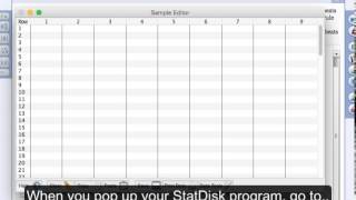 StatDisk  Testing A Claim About Standard Deviation [upl. by Grider]