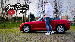 Suzuki Cappuccino turbo carro mais pequeno e mais top que conduzi [upl. by Ikaz]