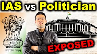 IAS Officer vs Politician Exposed  Gaurav Kaushal [upl. by Buhler]