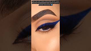 Blue Eye Makeup The Quick amp Easy Guide💙 makeup makeuptutorial eyemakeup shorts youtubeshorts [upl. by Darryn]