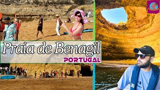 Praia de Benagil Cave Boat Tour  Explore Algarve’s Famous Sea Caves [upl. by Enelrats]