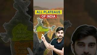 All Plateaus of India geography shorts india plateau deccanPlateau [upl. by Daniels542]